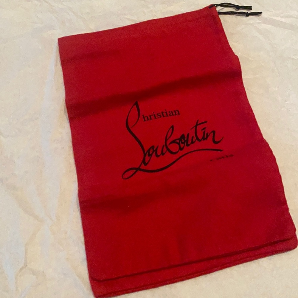2 Christian Louboutin dustbags